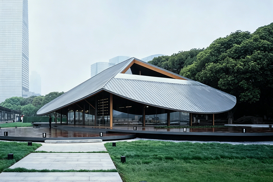 Jinji Lake Station -kattoprojekti